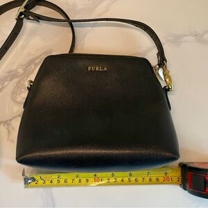 Furla Black Leather Women's Bag